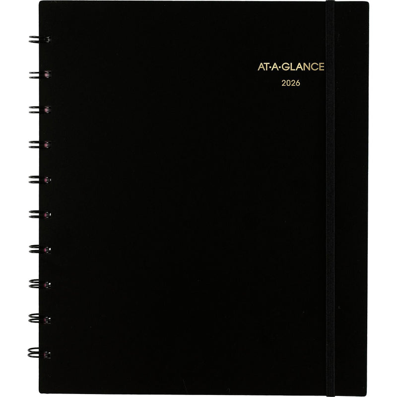 2026 AT-A-GLANCE Move-a-Page 8.75" x 11" Weekly & Monthly Appointment Book, Poly Cover, Black (70-950E-05-26)