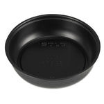 Polystyrene Portion Cups, 3.5 oz, Plastic, Black, 250/Bag, 10 Bags/Carton