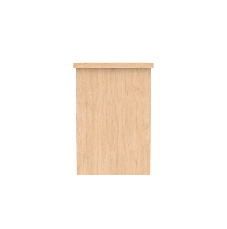 Diversified Woodcrafts Shain Art Bench, Maple (AB)