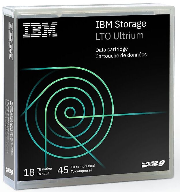 IBM LTO Ultrium 9 Data Cartridge (02XW568)