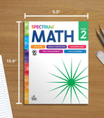 Carson-Dellosa Spectrum Math Workbook, Grade 2