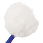 Toilet Bowl Mop, 12" Handle, 5.75" Mop Head, Blue