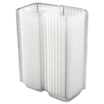 ClearSeal Hinged-Lid Plastic Containers, 8.3 x 8.3 x 3, Clear, Plastic, 250/Carton