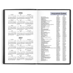 2026 AT-A-GLANCE DayMinder 3.5" x 6" Weekly Planner, Poly Cover, Black (SK48-00-26)
