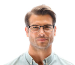SAV Optitek +1.25 Reading Glasses, Black (EAR7264-125-001)