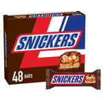 Snickers Milk Chocolate Candy Bars, 1.86 oz., 48/Box (MMM42431)