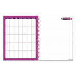 TF Publishing Pencils 9" x 11" Undated Teacher Planner, Paperboard Cover, Multicolored (99-9603)
