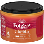 Folgers 100% Colombian Ground Coffee, Medium Roast, 22.6 oz., Each (SMU30445)