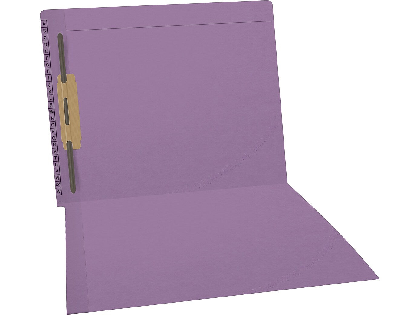 Medical Arts Press Reinforced Classification Folder, 1 3/8" Expansion, Letter Size, Lavender, 50/Box (F1170-LAV-1)