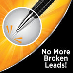 BIC Break Resistant Pro Mechanical Pencil, #2 Hard Lead, 2/Pack (MVR7P2-BLK)