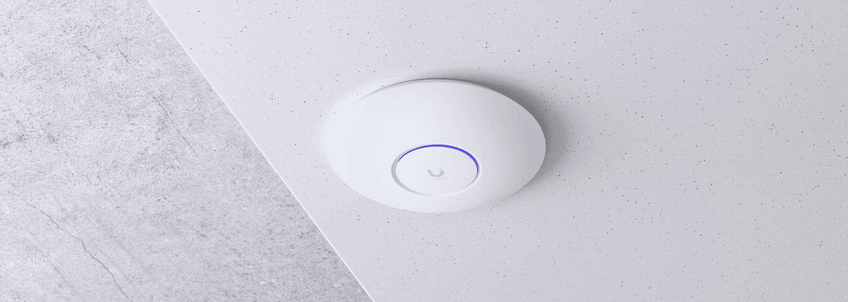 Ubiquiti U6+ Dual Band WiFi 6 Access Point, White (U6+-US)