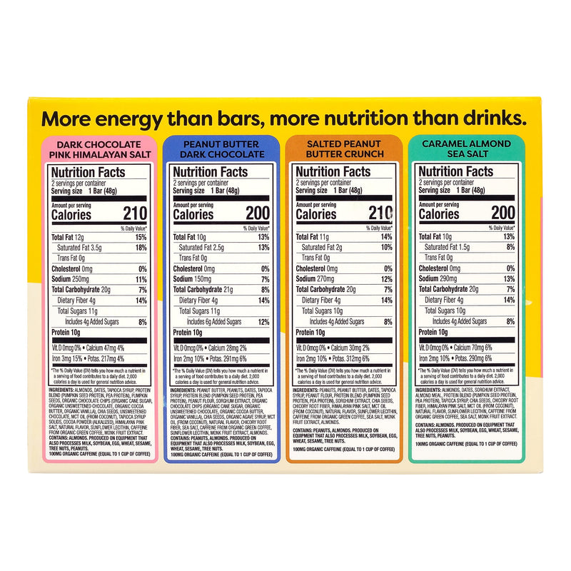 Quantum Energy Squares Variety Pack, 8/Pack (381-00007)