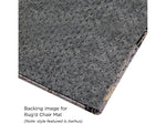 Anji Mountain Rug'd Refracted Carpet & Hard Floor Chair Mat, 36" x 48", Gray/Blue (AMB9112)