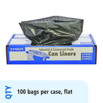 AbilityOne 33 X 40 BROWN/BLACK LLDPE TOTA