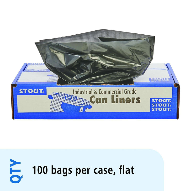 AbilityOne 33 X 40 BROWN/BLACK LLDPE TOTA