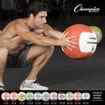 Champion Sports 30 lbs. Rhino Promax Medicine Ball, Black (CHMP219)