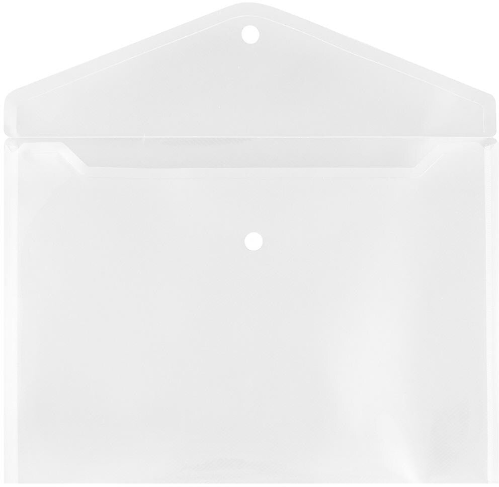 JAM Paper Premium Plastic Document File, Letter, Clear, 3/Pack (218S0CLGX3)