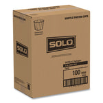 Paper Portion Cups, 1 oz, White, 250/Bag, 20 Bags/Carton