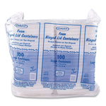 Foam Hinged Lid Containers, 9.25 X 9.5 X 3, 200/carton