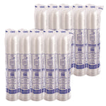 Dome-Top Cold Cup Lids, Fits 16 oz Cold Cups, Plastic, Clear, 1,000/Carton