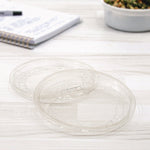 Conex Deli Container Lid, Clear, Plastic, 500/Carton