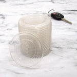 Portion/Souffle Cup Lids, Fits 3.25 oz to 9 oz Portion Cups, Plastic, Clear, 125/Pack, 20 Packs/Carton