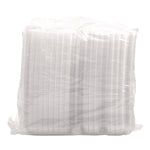 ClearSeal Hinged-Lid Plastic Containers, 8.25 x 8.25 x 3, Clear, Plastic, 125/Pack, 2 Packs/Carton