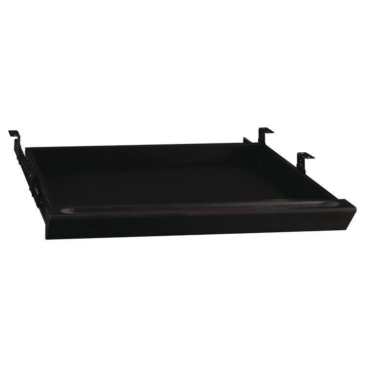 Universal Pencil Drawer Accessory, Metal/Wood, 26.38w x 15.88d x 2.75h, Black