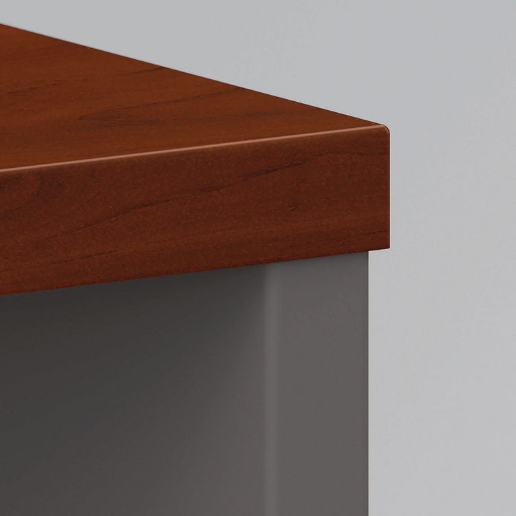 Series C Collection Bookcase, Five-Shelf, 35.63w x 15.38d x 72.78h, Hansen Cherry