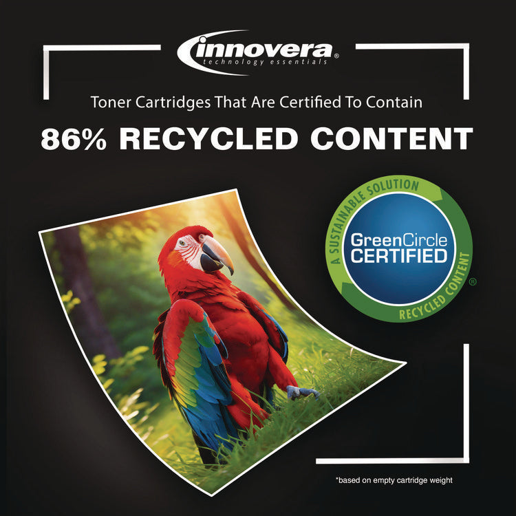 Remanufactured Black Extended-Yield Toner, Replacement for 12X (Q2612X), 4,000 Page-Yield