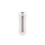 Pure by Gloss and Guild+Pepper ABS Mini Bracket - Tape Mount, 1.25 x 0.84 x 3.65. White, 48/Carton
