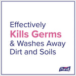 Antimicrobial Foaming Hand Soap Refill, For ES10 Dispensers, Plum Scent, 1,200 mL, 2/Carton