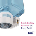 ES10 Automatic Hand Soap Dispenser, 1,200 mL, 4.33 x 3.96 x 10.31, Chrome