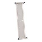 Wall Unit Reference Starter Set with Antimicrobial Display Pockets, 10 Panels with Black Borders, White Base