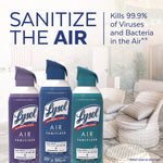 Air Sanitizer Spray, Light Breeze Scent, 10 oz Aerosol Can, 6/Carton