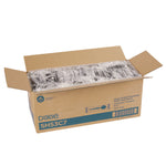 Individually Wrapped Heavyweight Soup Spoons, 5.75", Plastic, Black, 1,000/Carton