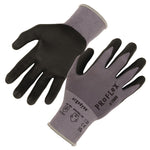 ProFlex 7000 Nitrile-Coated Gloves Microfoam Palm, EN388: 4121A, 9" Long, X-Small, Gray, Pair