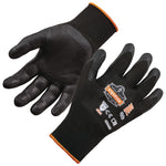 ProFlex 7001 Nitrile-Coated Gloves, EN388: 4121X, 8.25" Long, X-Small, Black, 12 Pairs/Carton