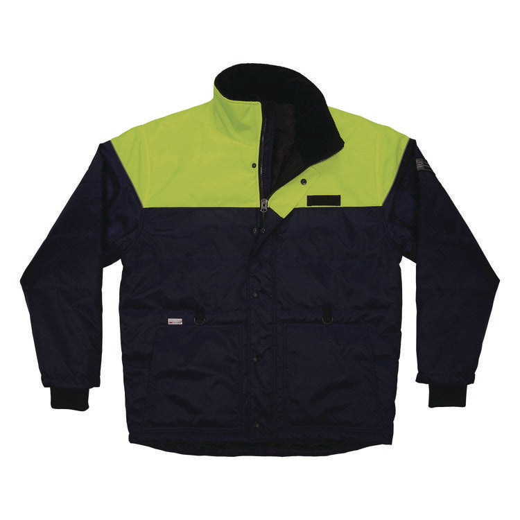 N-Ferno 6476 Insulated Freezer Jacket, 2X-Large, Navy