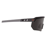 Skullerz AEGIR Anti-Scratch/Enhanced Anti-Fog Safety Glasses, Black Nylon Impact Frame, Smoke Polycarbonate Lens