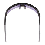Skullerz AEGIR Safety Glasses with Mirrored Lenses, Matte Black Frame, Blue Mirror Polycarbonate Lens
