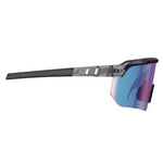 Skullerz AEGIR Anti-Scratch/Anti-Fog Safety Glasses, Clear Smoke Nylon Impact Frame, Blue Mirror Polycarbonate Lens