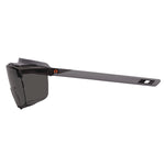 Skullerz OSMIN Safety Glasses, Matte Black Polycarbonate Frame, Smoke Polycarbonate Lens
