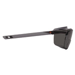 Skullerz OSMIN Anti-Scratch/Anti-Fog Safety Glasses, Matte Black Polycarbonate Frame, Smoke Polycarbonate Lens