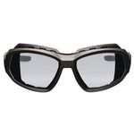 Skullerz LOKI Anti-Scratch/Anti-Fog Convertible Safety Spoggles w/ Strap, Black Nylon Impact Frame, Indoor/Outdoor Poly Lens