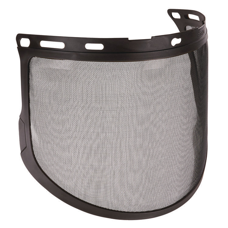 Skullerz 8999 Mesh Face Shield Replacement for Hard Hat and Safety Helmet, Black