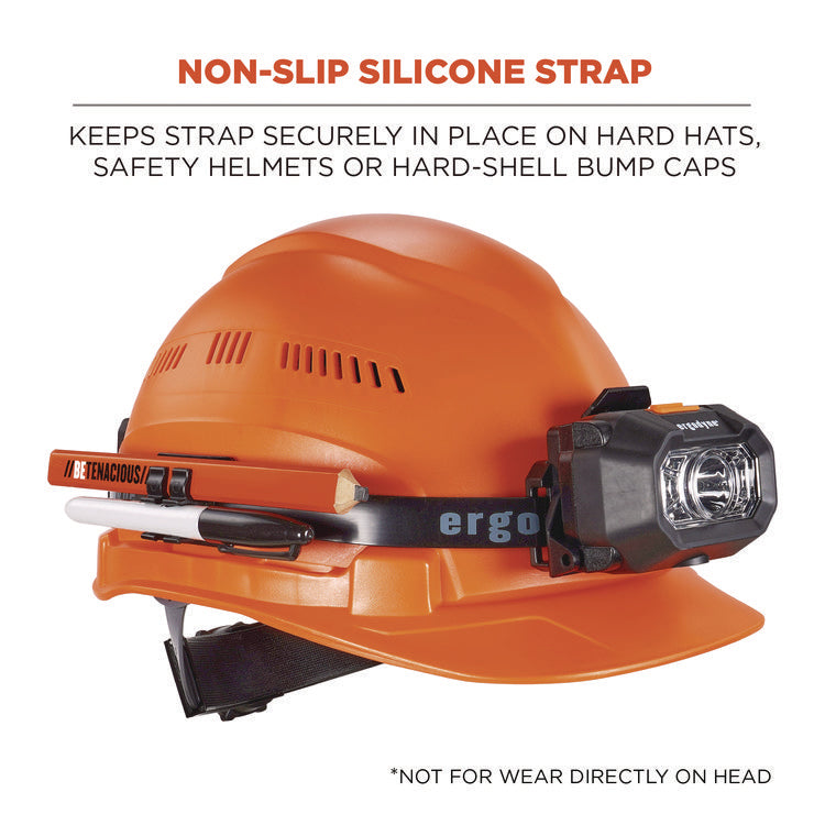 Skullerz 8979 Headband Light Mount with Silicone Strap