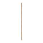 Tapered End Broom Handle, Lacquered Hardwood, 1.13" dia x 54", Natural