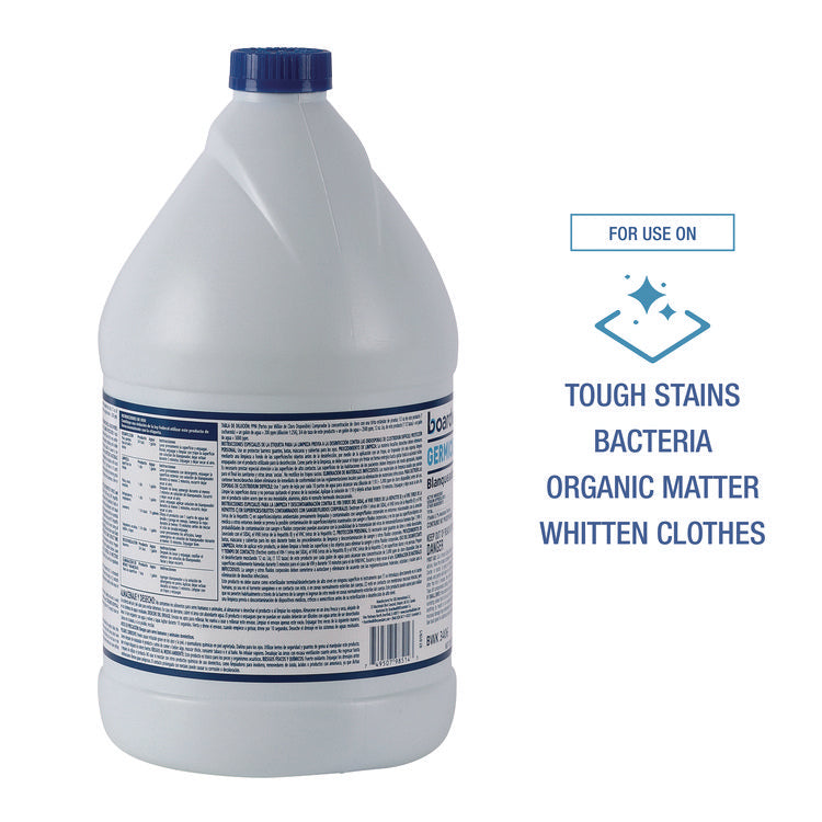 Germicidal Ultra Bleach, 6% Sodium Hypochlorite, 1 gal Bottle, 6/Carton