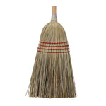 Cleaning Kit, Medium Blue Cotton/rayon/synthetic Head, 60" Natural/yellow Wood/metal Handle
